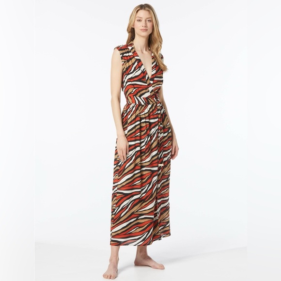 MICHAEL Michael Kors Cover Up Dress - Tiger Size M - Picture 1 of 8